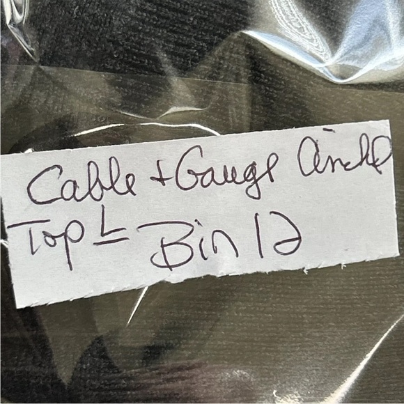 Cable‎ & Gauge Women’s Large Gray Top Pullover Ruched Dolman Sleeve Cropped - Picture 10 of 10